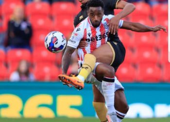 Video: Ghana swinger Tariq Fosu provides assist in Stoke City win against Sheffield United