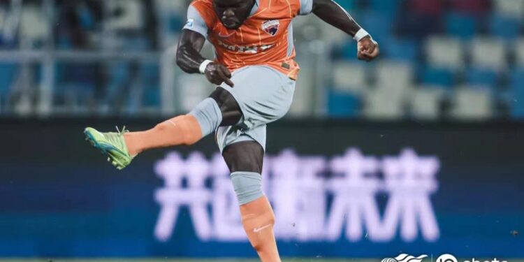Ghana winger Frank Acheampong named Man of the Match in  Shenzhen FC draw against Shanghai Shenhua