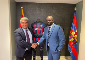 ‘A very good meeting with my friend and brother Joan Laporta’ – Ghana FA Boss