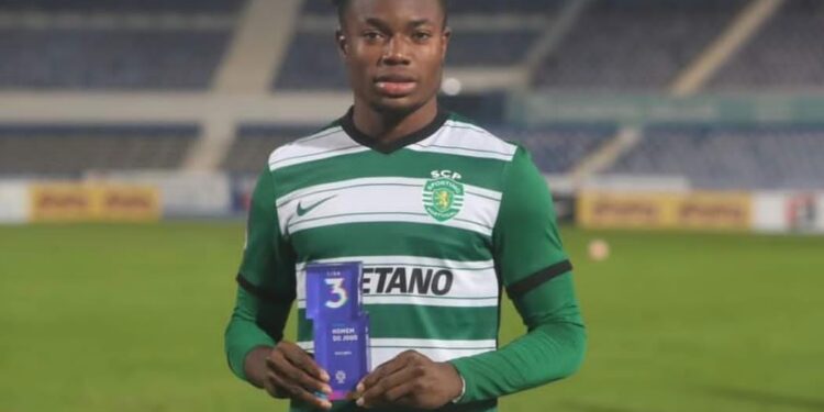 Ghanaian youngster Abdul Fatawu Issahaku wins MoTM award in Portugal