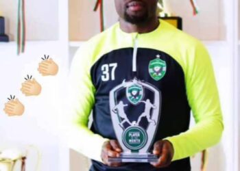 Ghana’s Bernard Tekpetey wins Player-Of-The-Month award in Bulgaria