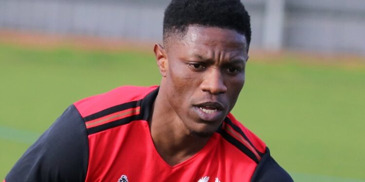 Ghanaian forward Koby Arthur on target for Maidenhead 