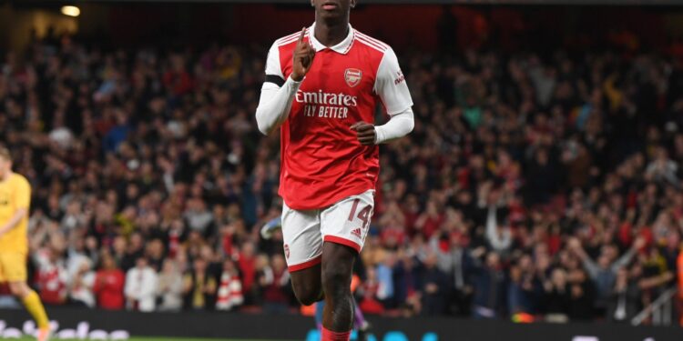 Ghana target Eddie Nketiah scores in Arsenal Europa League win vs Bodo/Glimt