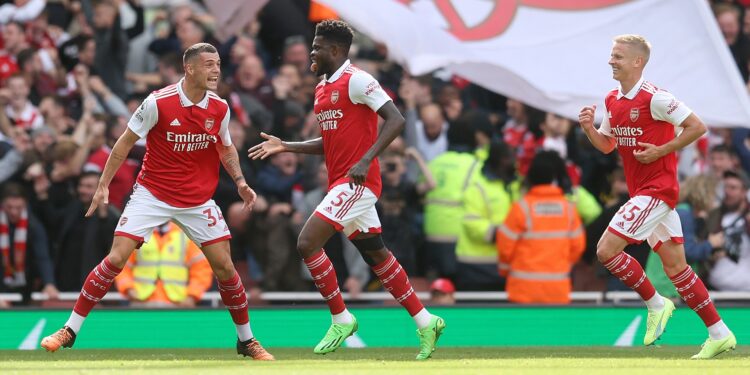 ‘North London is red’ – Thomas Partey reacts to Arsenal’s win over Tottenham