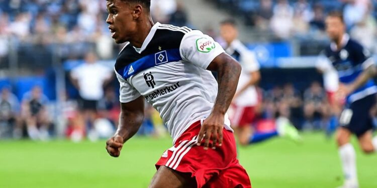 Ghanian forward Ransford-Yeboah Königsdörffer scores in Hamburg home defeat to FC Magdeburg