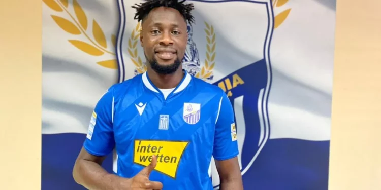 Video: Ghana striker Richmond Boakye Yiadom scores to seal victory for Lamia FC against Levadiakos