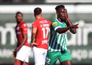 Ghana’s attacker Emmanuel Boateng makes it two goals in five games in Liga Portugal