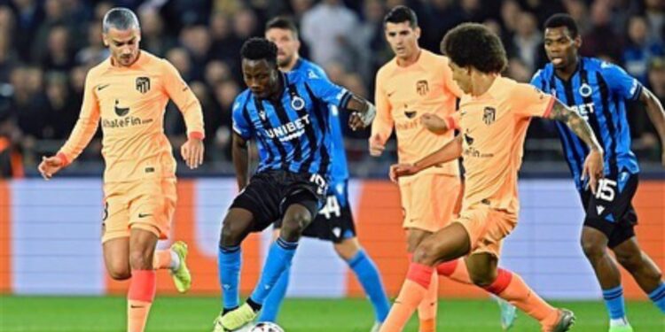 Ghanaian forward Kamal Sowah describes Club Brugge’s win over Atletico Madrid as ‘Epic’