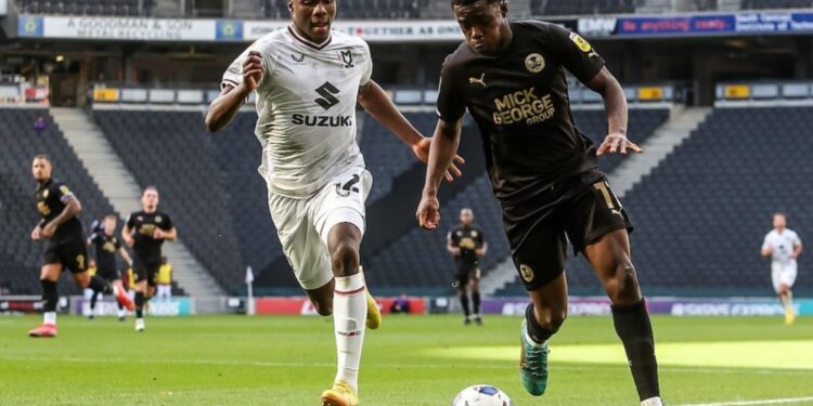 Ghanaian forward Kwame Poku ‘happy’ to score first goal for  Peterborough United