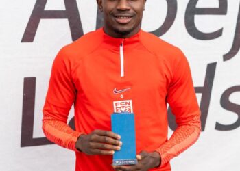 Ghanaian promising forward Ernest Nuamah reacts to Danish Young-Player-Of-The-Month award