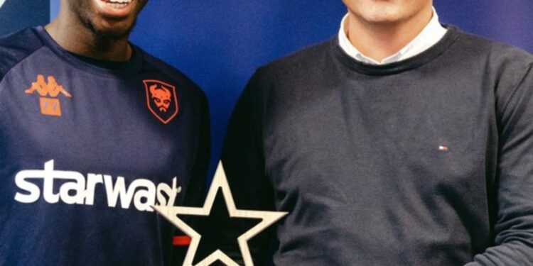 Ghanaian forward Godson Kyeremeh wins third Man-Of-The-Match award in French Ligue 2