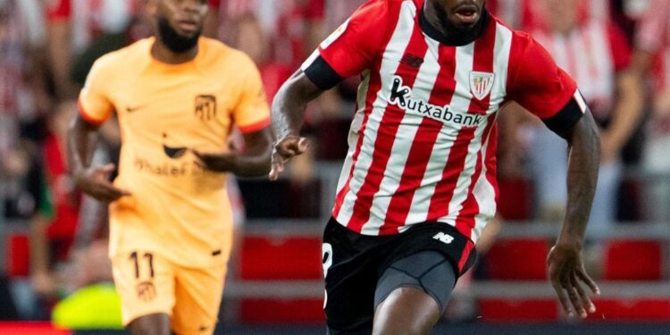 Inaki Williams plays full 90 minutes as Athletic Bibao suffer defeat to Atletico Madrid