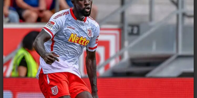 Ghanaian forward Prince Osei Owusu on target as Jahn Regensburg whip Kaiserslautern