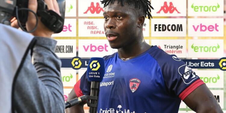 ‘We keep moving’ – Ghanaian defender Seidu Alidu reacts to Clermont Foot draw against Monaco