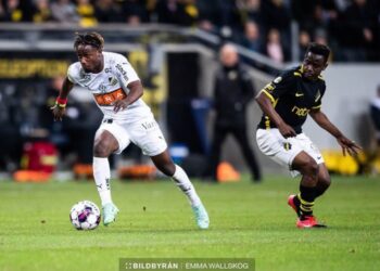 ‘Happy to score again’- Ibrahim Sadiq reacts to his goal in BK Hacken win