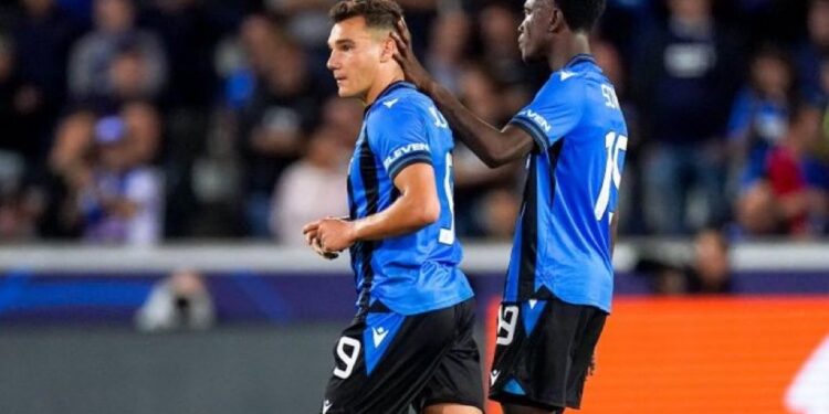 Ghanaian youngster Kamal Sowah provides assist as Club Brugge win big