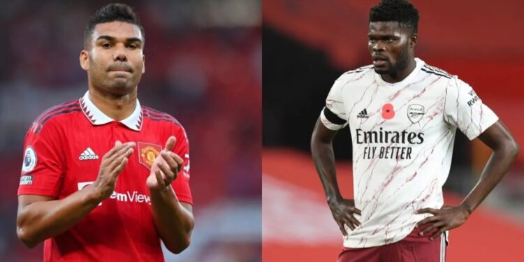 Manchester United legend Ferdinand rates Casemiro over Partey