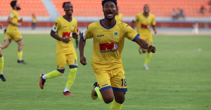 Former Medeama striker Prince Opoku Agyemang scores second goal in Iraq super league