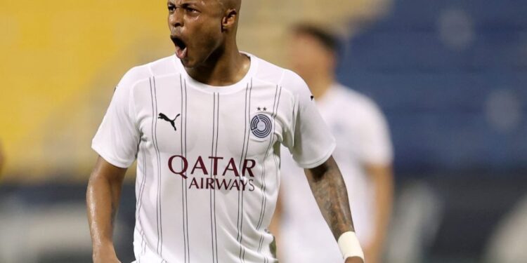 Andre Ayew finds the net as Al-Sadd loses 3-2 to Qatar SC