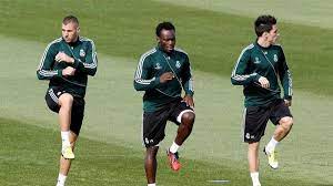 Michael Essien congratulates Benzema on Ballon d’Or win