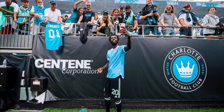 Ghanaian midfielder Derrick Jones thanks Charlotte FC faithfuls for great season