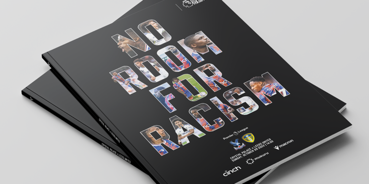 Ghanaian duo put on Palace match day cover to fight racism