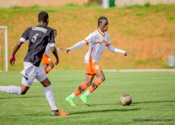 Ghanaian midfielder Vincent Adams scores against APR
