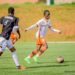 Ghanaian midfielder Vincent Adams scores against APR