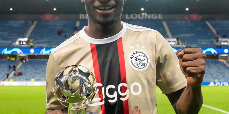 Ghana star Kudus Mohammed named Man-Of-The-Match in Ajax win over Rangers in Champions League