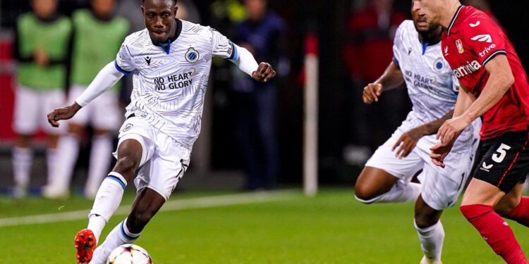 ‘Let’s continue this journey in 2023’ – Kamal Sowah reacts to Champions League round of 16 qualification with Club Brugge