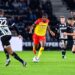 Kevin Danso reacts to RC Lens away win over Angers