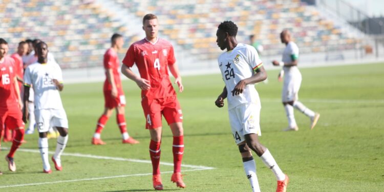 Club Brugge star Kamal Sowah makes Ghana debut in win over Switzerland