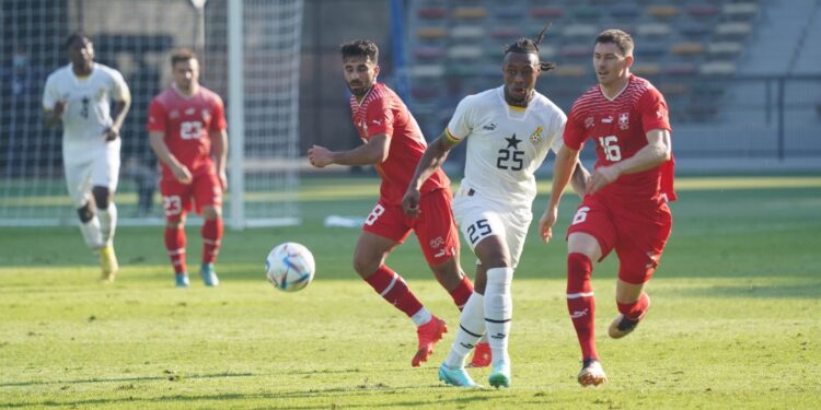 Switzerland defender Silvan Widmer thinks they lost to Ghana due to heat in Abu Dhabi