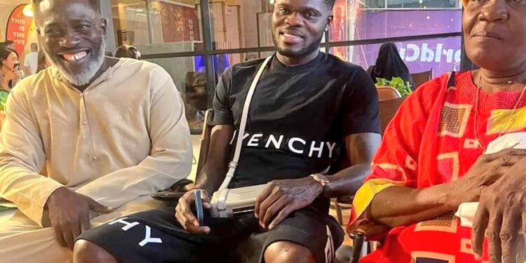 Thomas Partey’s parents lands in Qatar to watch their son against Korea
