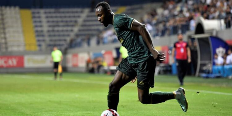 Ghanaian forward Kwabena Owusu scores again for Qarabag FK in Azerbaijan Premier League