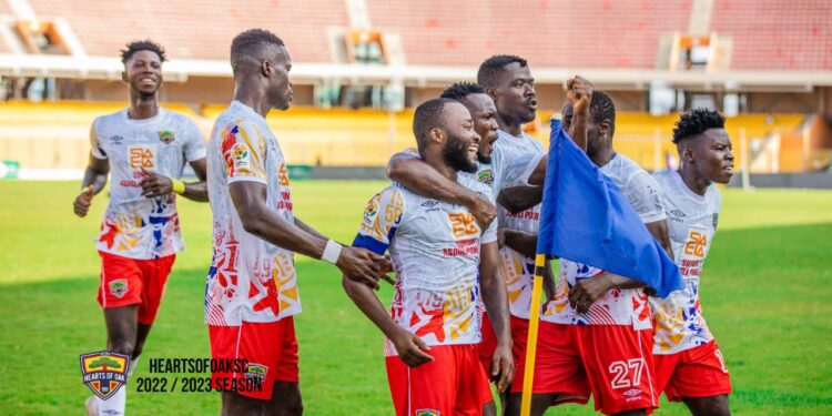Ghana Premier League: Hearts beat Lions 3-1 in Accra-Derby
