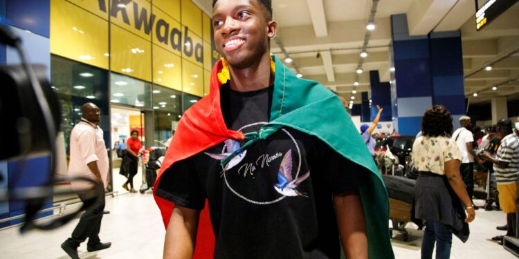 Arsenal star Eddie Nketiah in Ghana for holidays