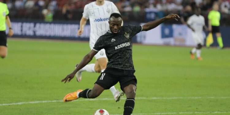 Kwabena Owusu scores again for Qarabag FK in Azerbaijan Premier League