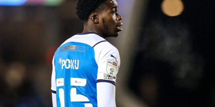 Ghanaian international Kwame Poku scores in Peterborough defeat