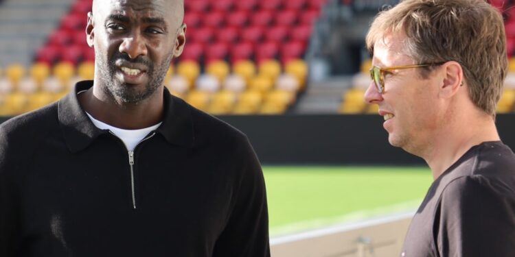 Black Stars: Coach Otto Addo visits FC Nordsjaelland ahead of World Cup