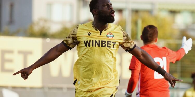 Ghana forward Elvis Manu bags hat-trick in Botev Plovdiv’s thumping win over Botev Vratsa