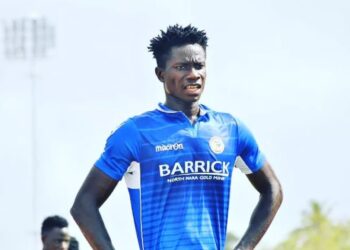 Ghanaian midfielder Collins Opare scores in Tanzania Premier League for Dodoma Jiji
