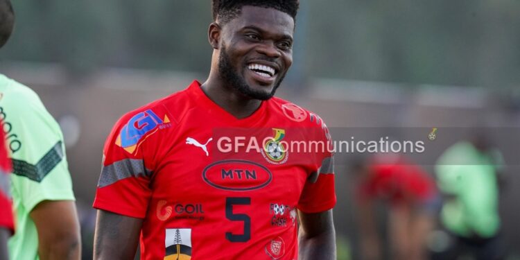 Ghana’s deputy captain Thomas Partey ‘All Smiles’ ahead of the 2022 FIFA World