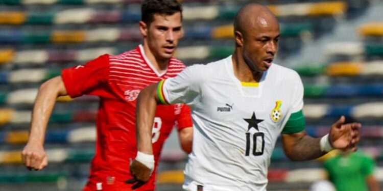 Ghana captain Andre Ayew is the player to receive best reception in Qatar [WATCH VIDEO]