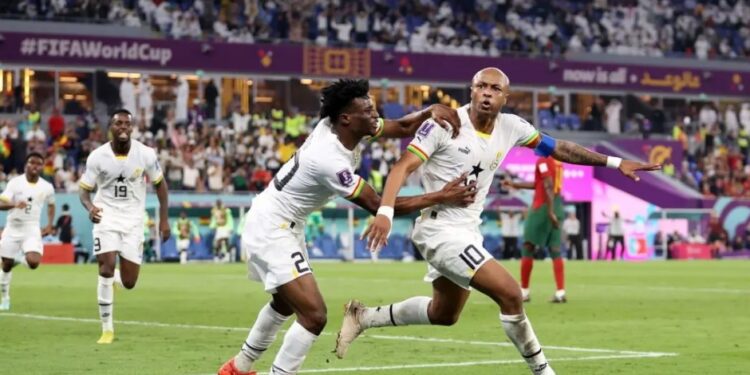 2022 FIFA World Cup: Ghana captain Andre Ayew scores Africa’s first goal in Qatar
