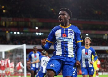 VIDEO: Tariq Lamptey finds the net as Brighton beat Arsenal