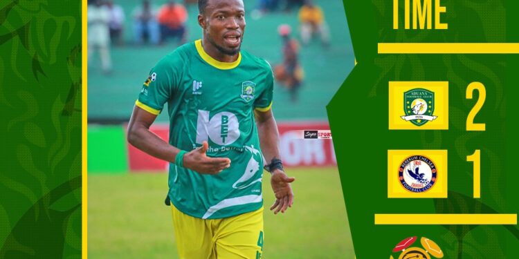 Ghana Premier League: Aduana take top spot after beating Berekum Chelsea