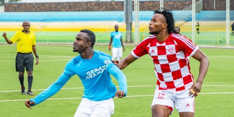 Ghanaian striker Moro Sumaila moves on top of goal king race in Rwanda