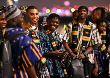 2022 World Cup: Black Stars players arrive in Qatar in style