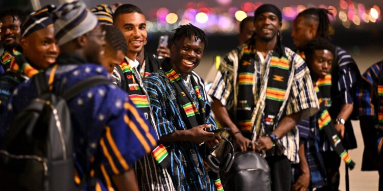 2022 World Cup: Black Stars players arrive in Qatar in style